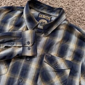Dixxon Flannel Company Cycle Gear 50yr Anniversary (2024) 2XL Biker Blue/Gold